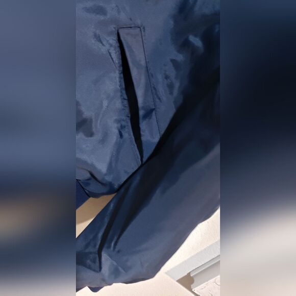 Vtg 1980’s Honig’s Whistle Stop Ann Harbor L Windbreaker Full Zip Jacket in EUC - Picture 3 of 7